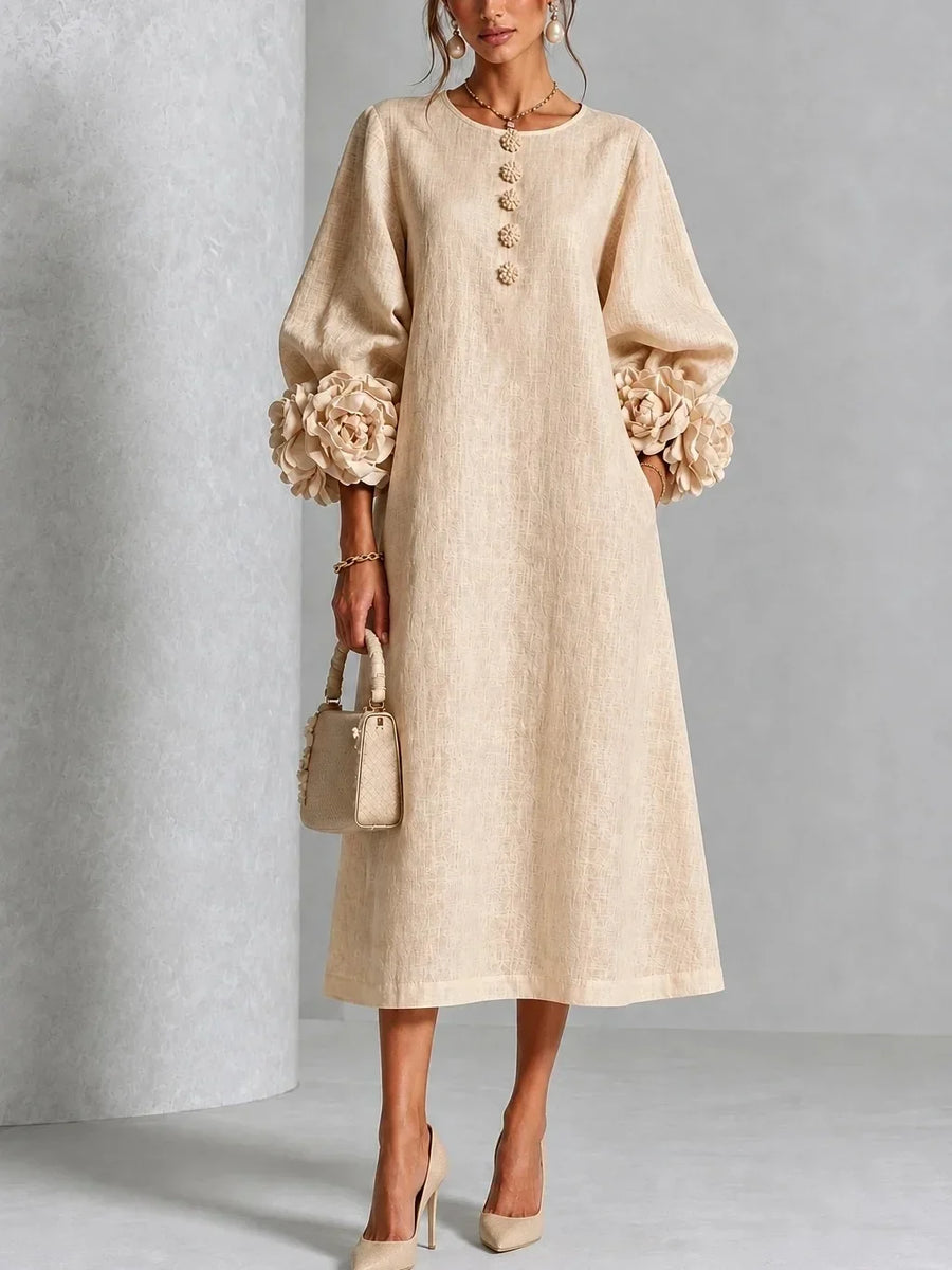 Rosalie | Vestito Floreale Midi