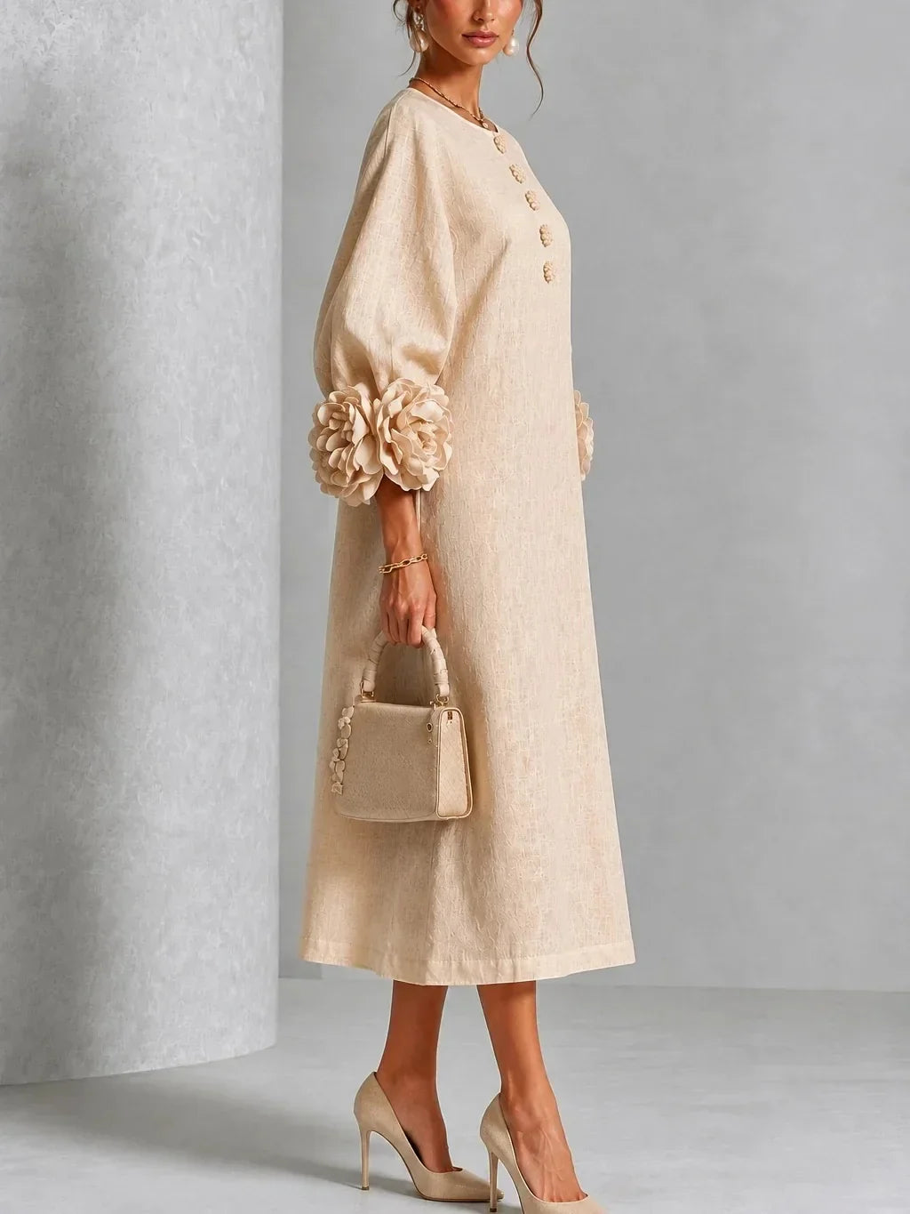 Rosalie | Vestito Floreale Midi