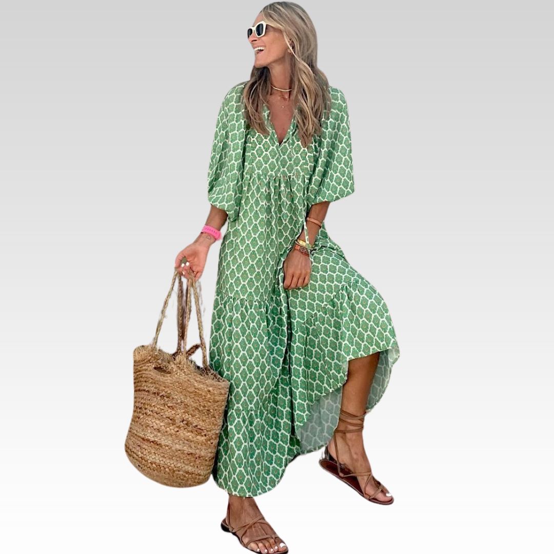 Bellona | Abito Boho Lungo