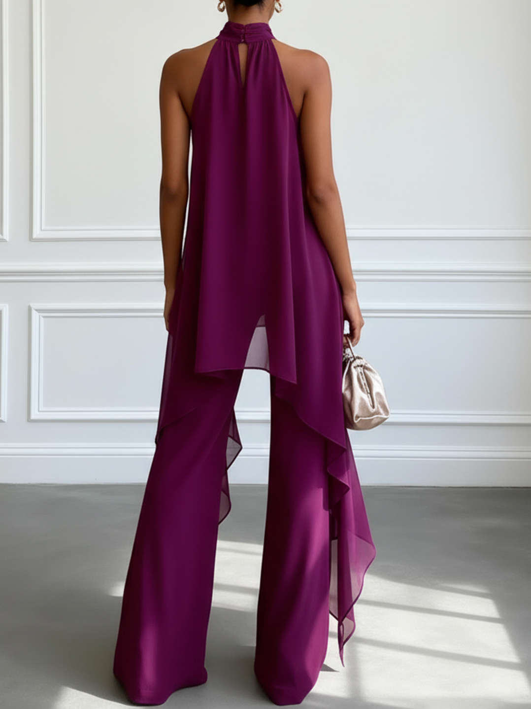 Valentina | Completo Halter Raffinato