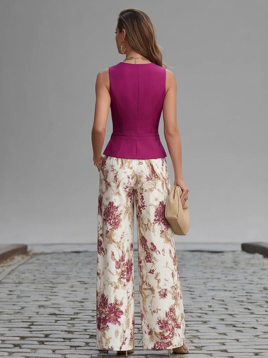 Valentina | Completo Floreale Elegante