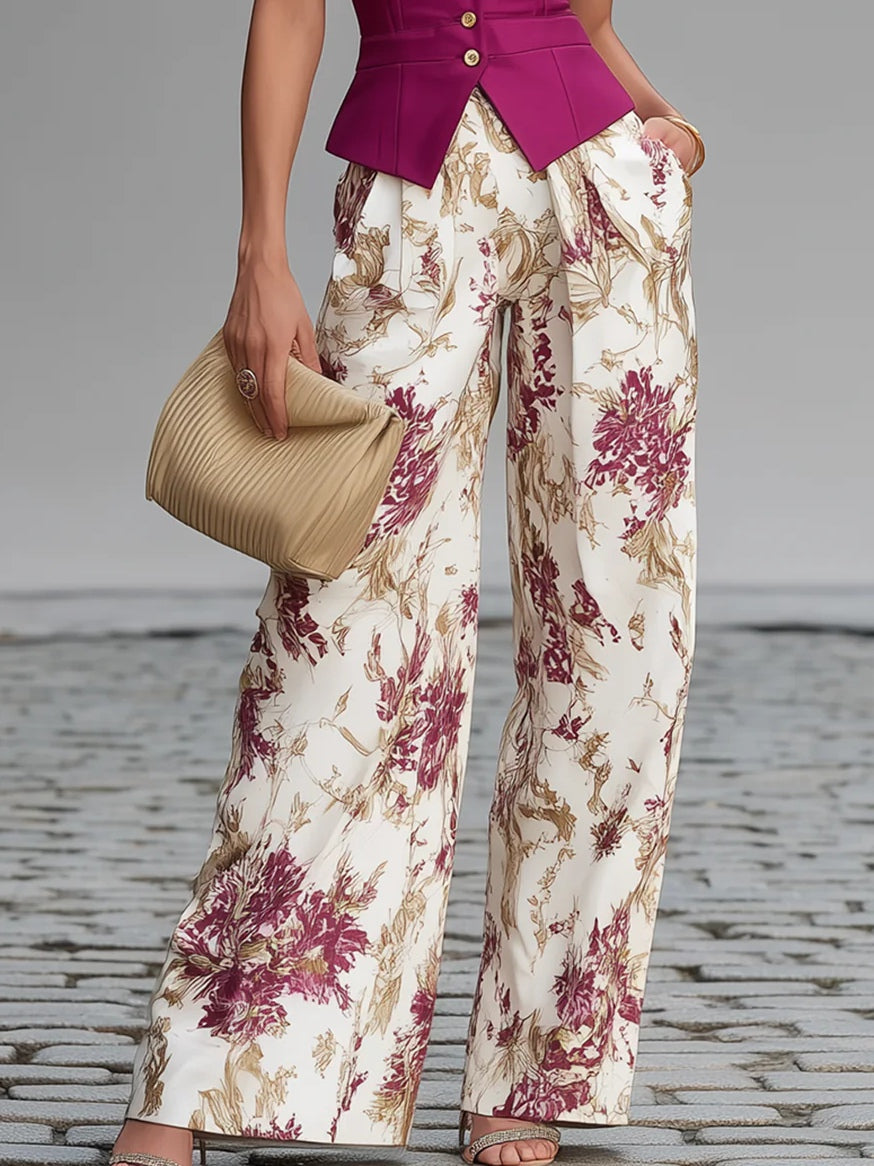 Valentina | Completo Floreale Elegante