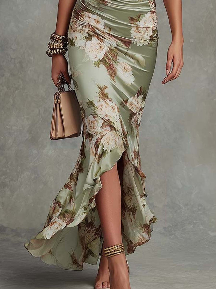 Abito Maxi Floreale — Romanticismo, freschezza ed eleganza in movimento