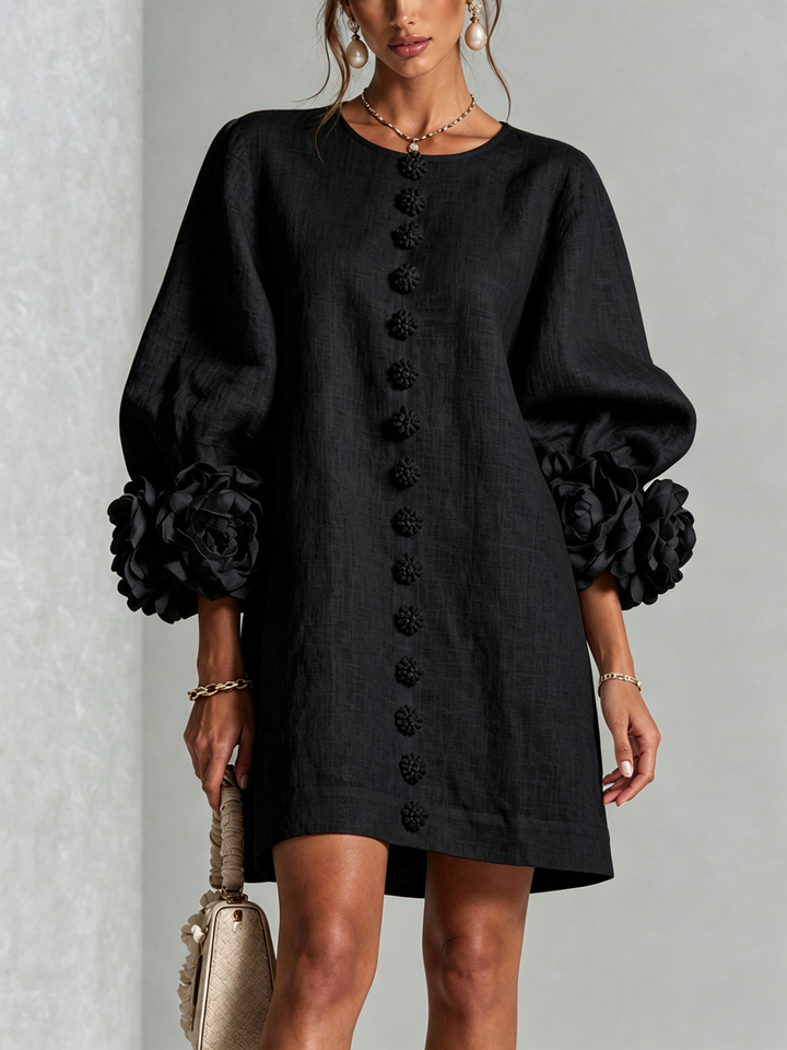 Olivia | Abito Mini Elegante Nero