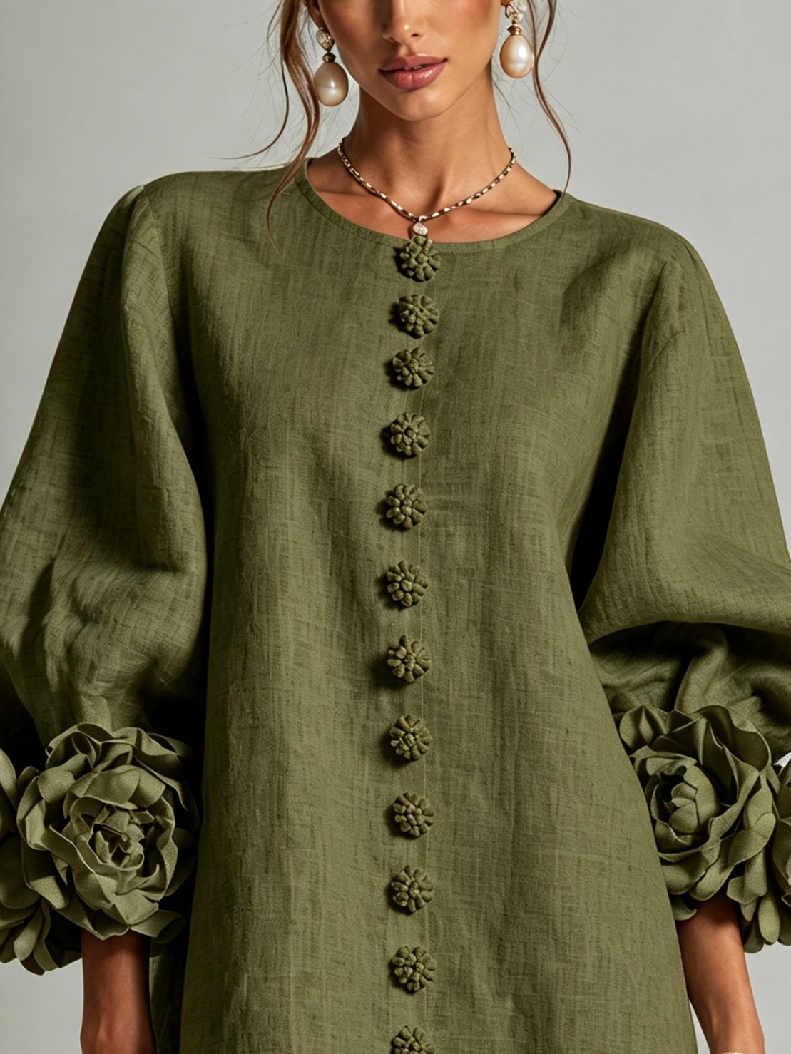 Olivia | Abito Mini Elegante Verde
