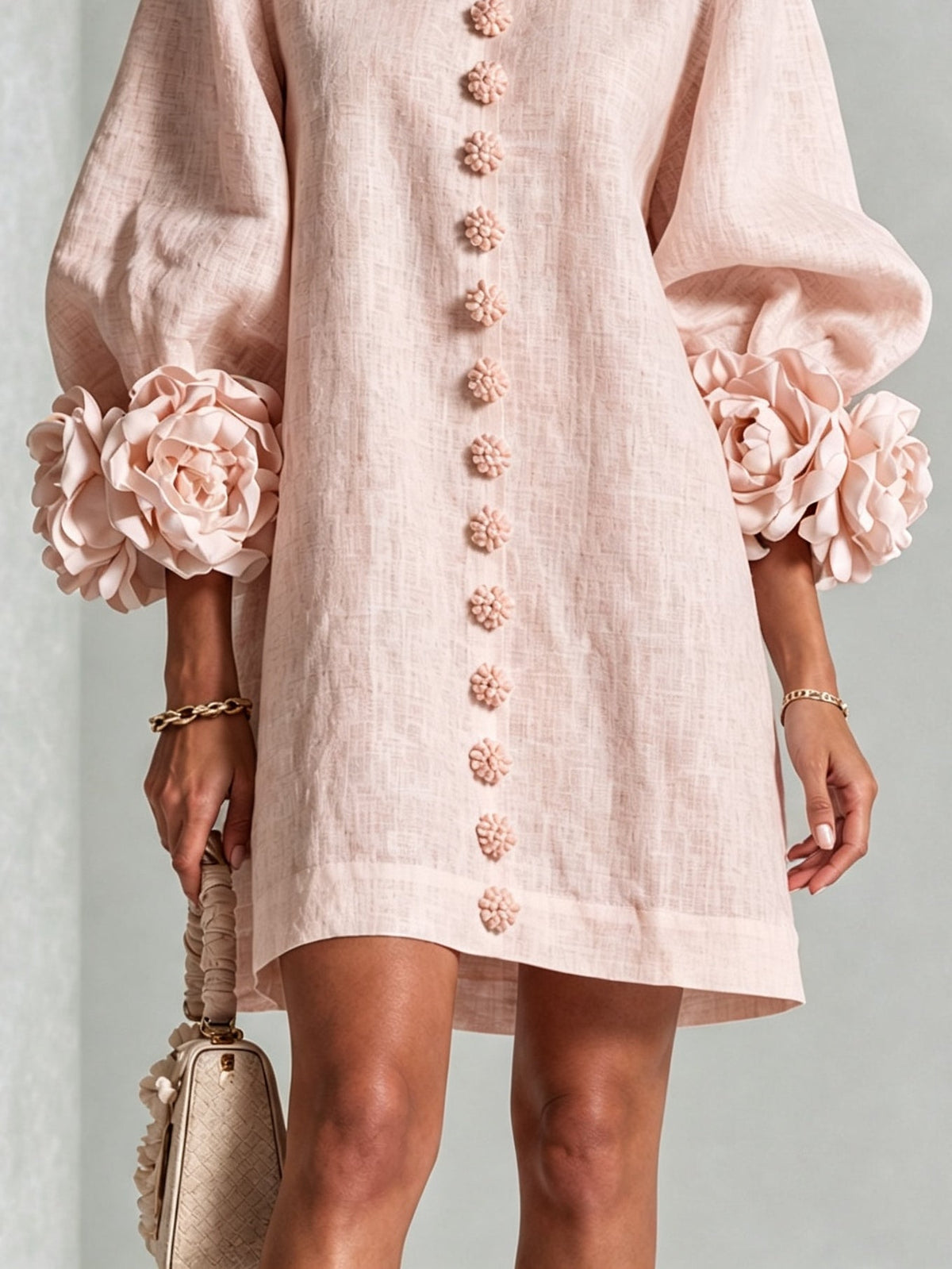 Olivia | Abito Mini Elegante Rosa