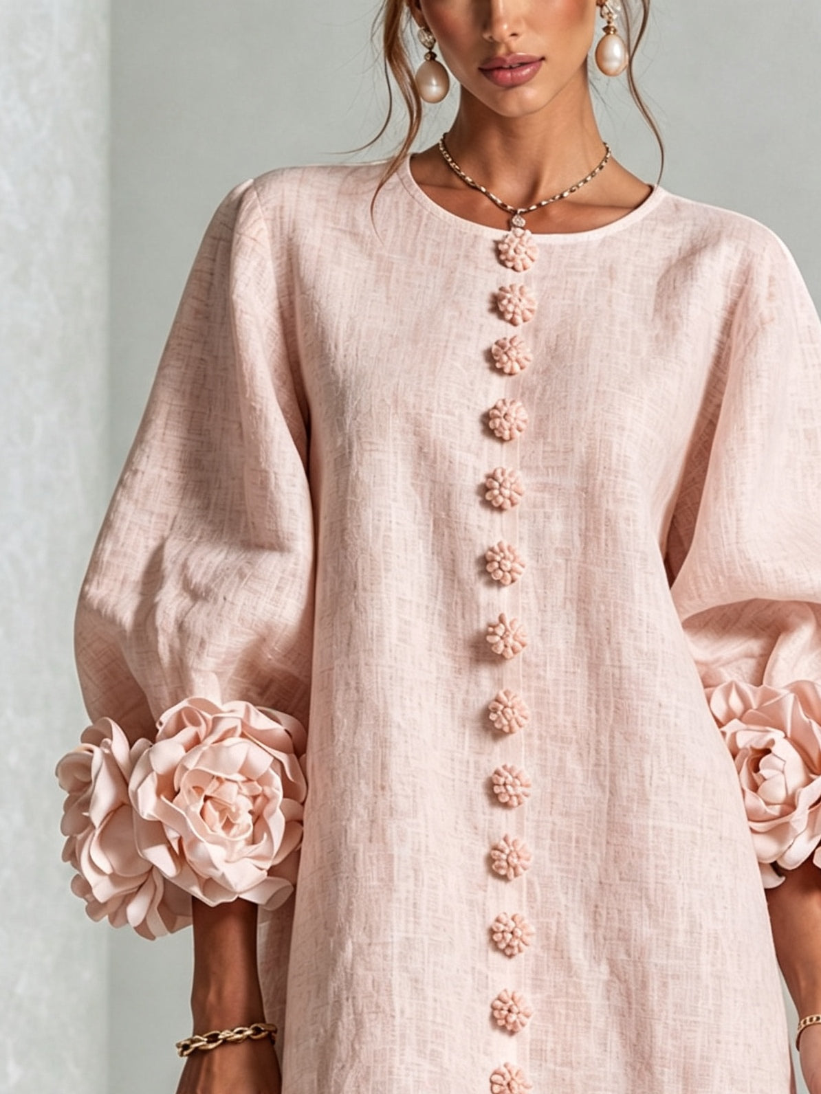 Olivia | Abito Mini Elegante Rosa