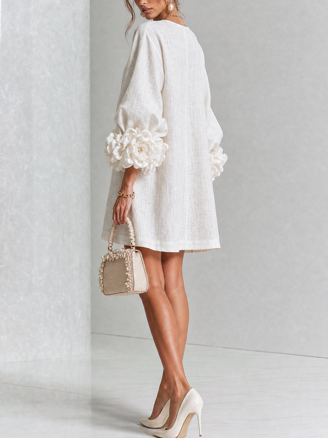Olivia | Abito Mini Elegante Bianco