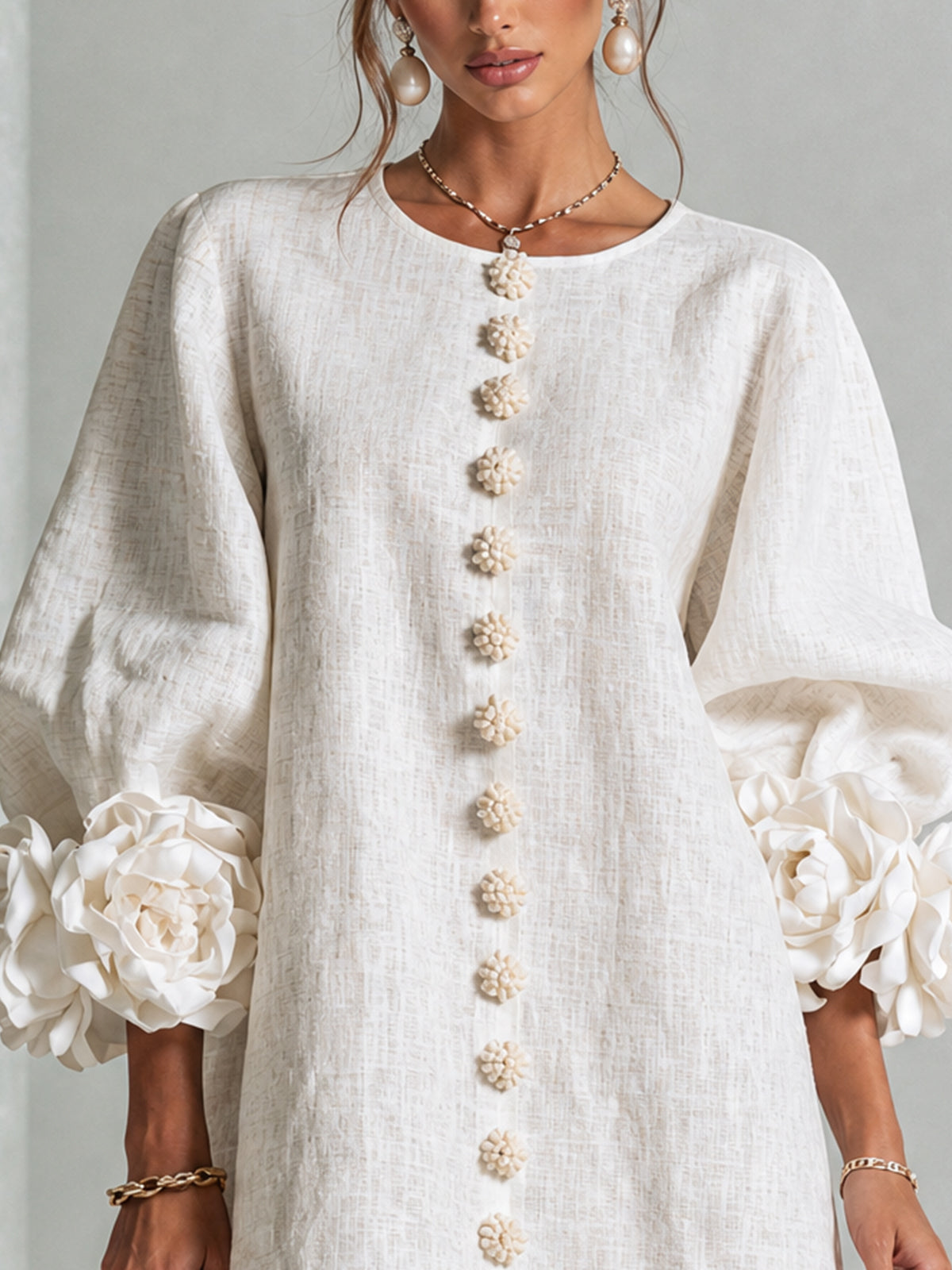 Olivia | Abito Mini Elegante Bianco