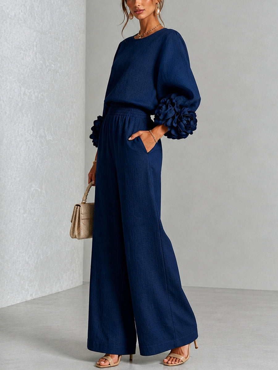 Caterina | Completo Elegante Due Pezzi in Lino