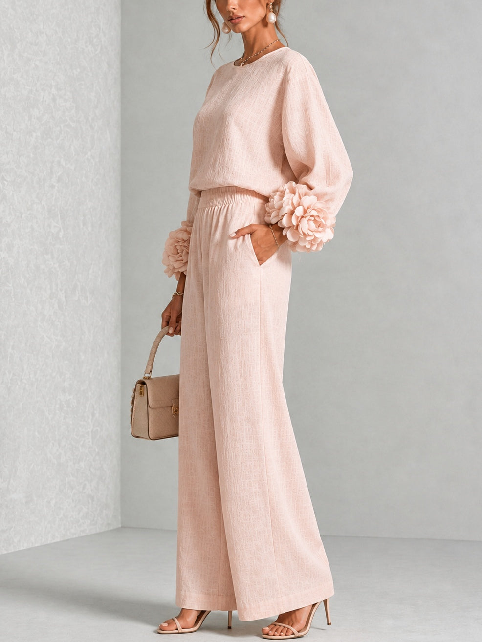 Caterina | Completo Elegante Due Pezzi in Lino
