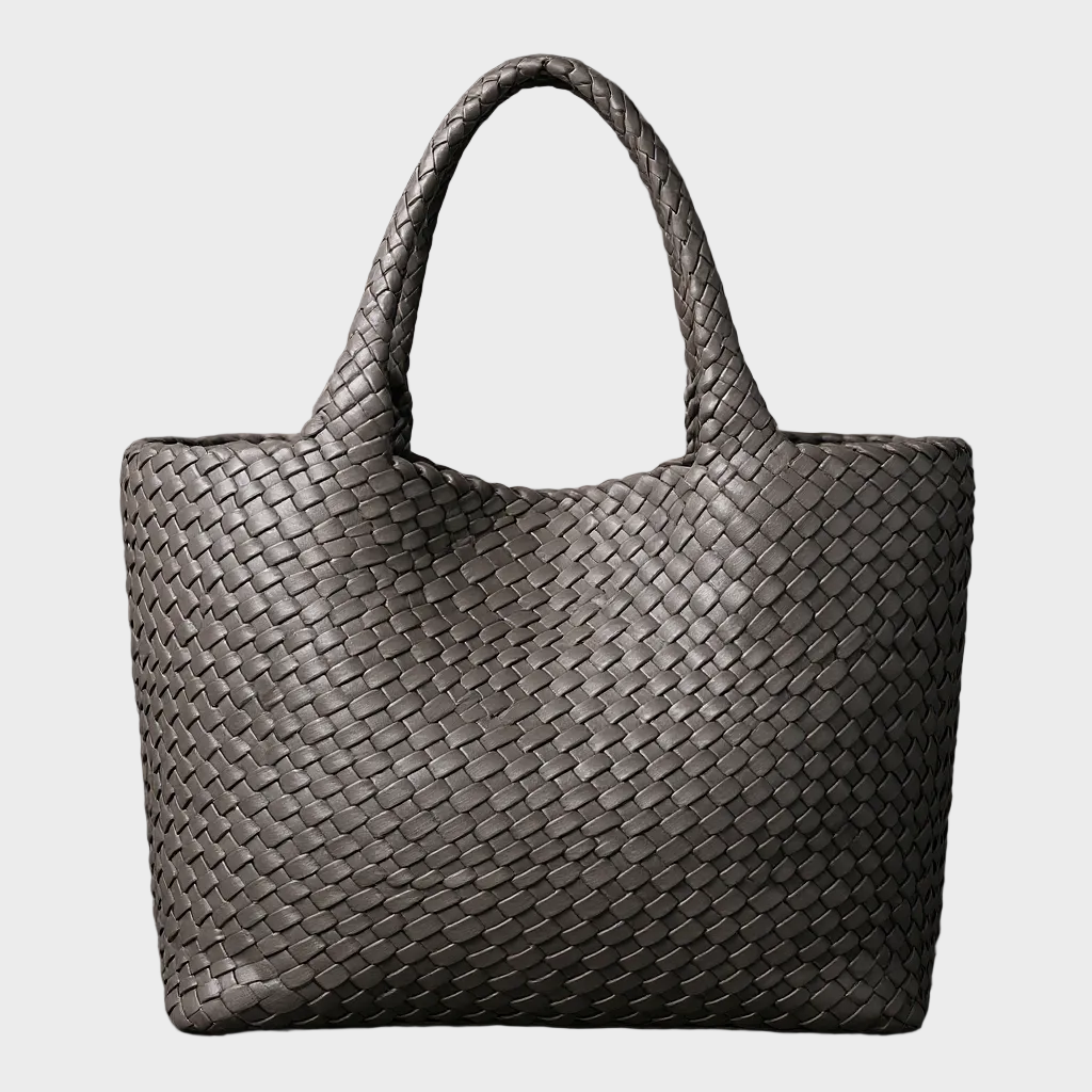 Lana | Borsa Tote in Pelle Intrecciata