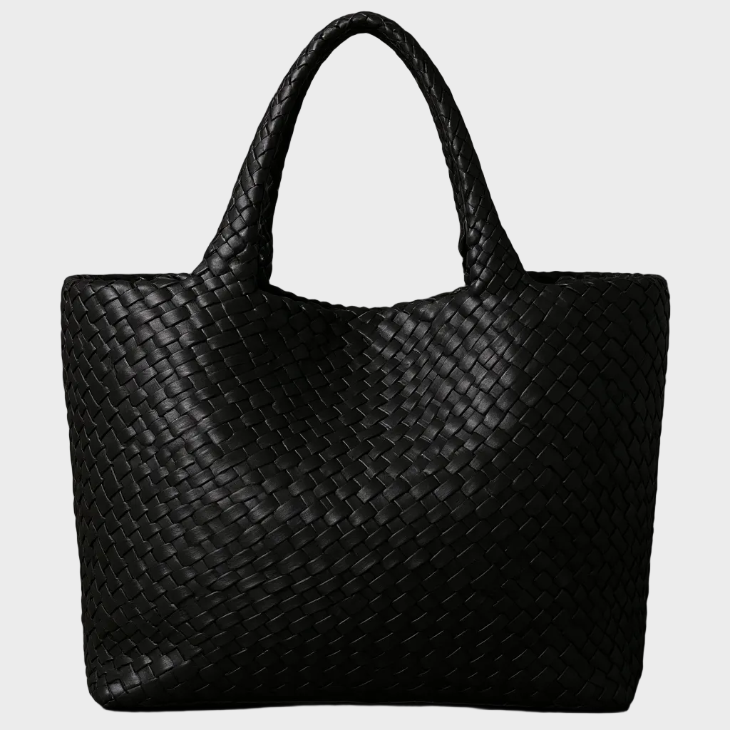 Lana | Borsa Tote in Pelle Intrecciata
