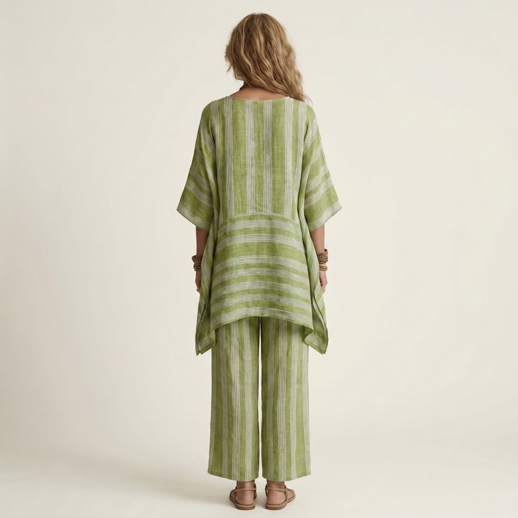 Kiara | Set a righe in due pezzi