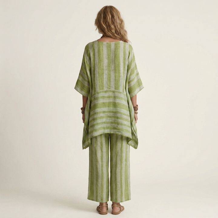 Kiara | Set a righe in due pezzi