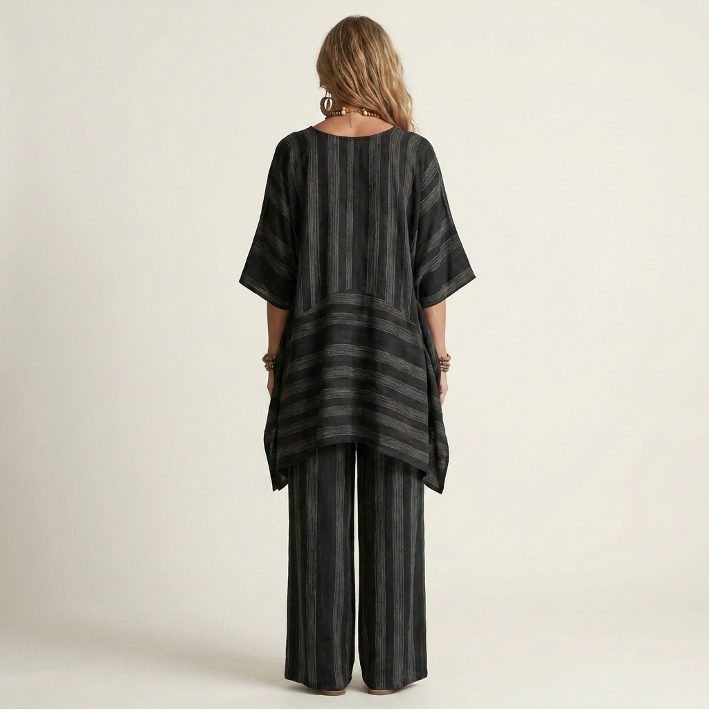 Kiara | Set a righe in due pezzi