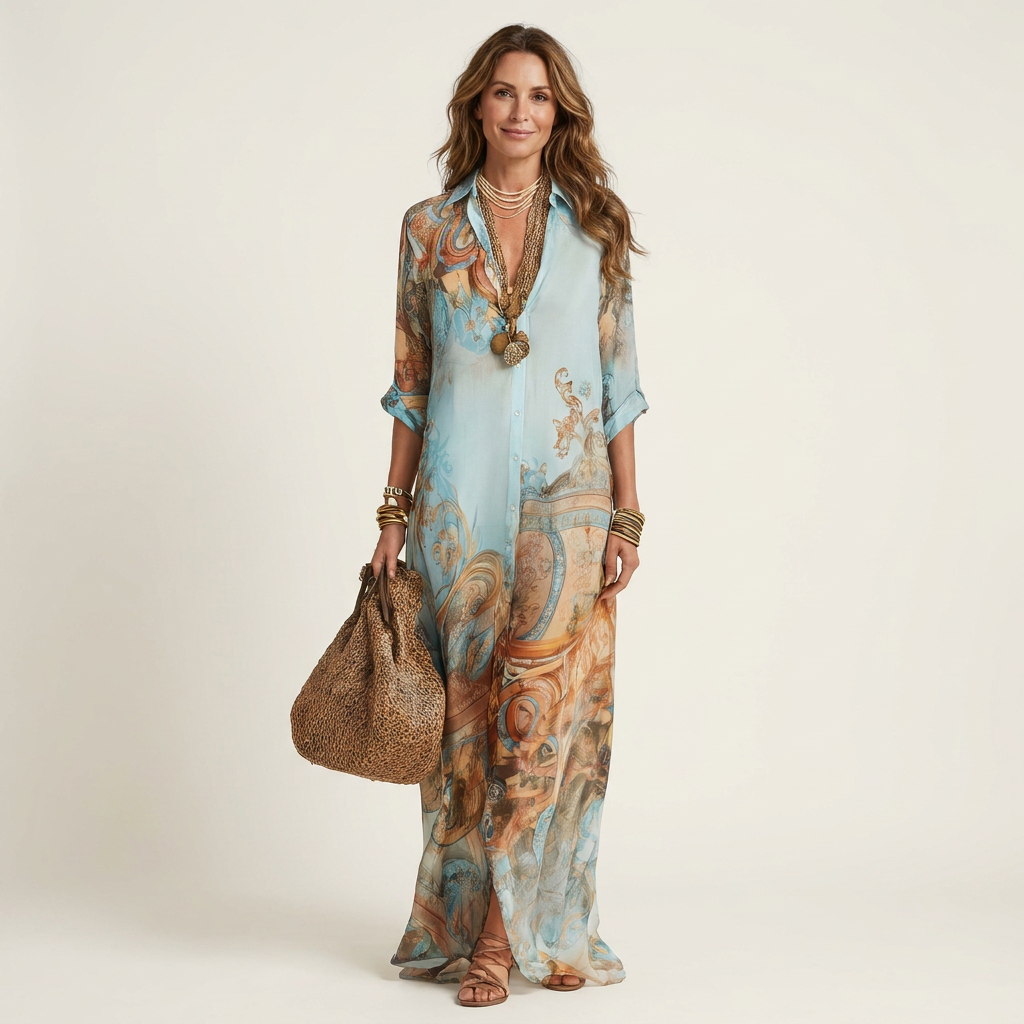 Lanie | Maxi Camicia Dress