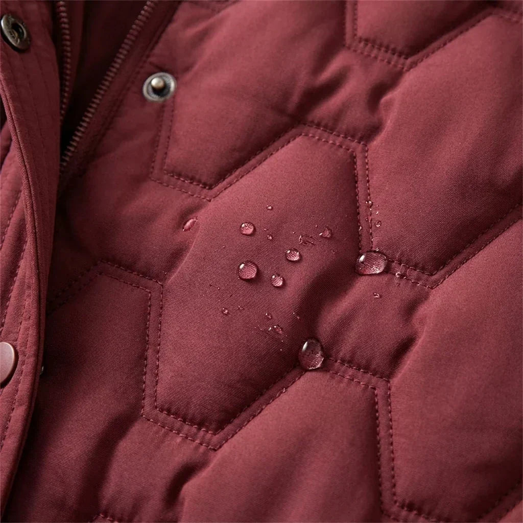 Lizza – Cappotto lungo imbottito con cappuccio