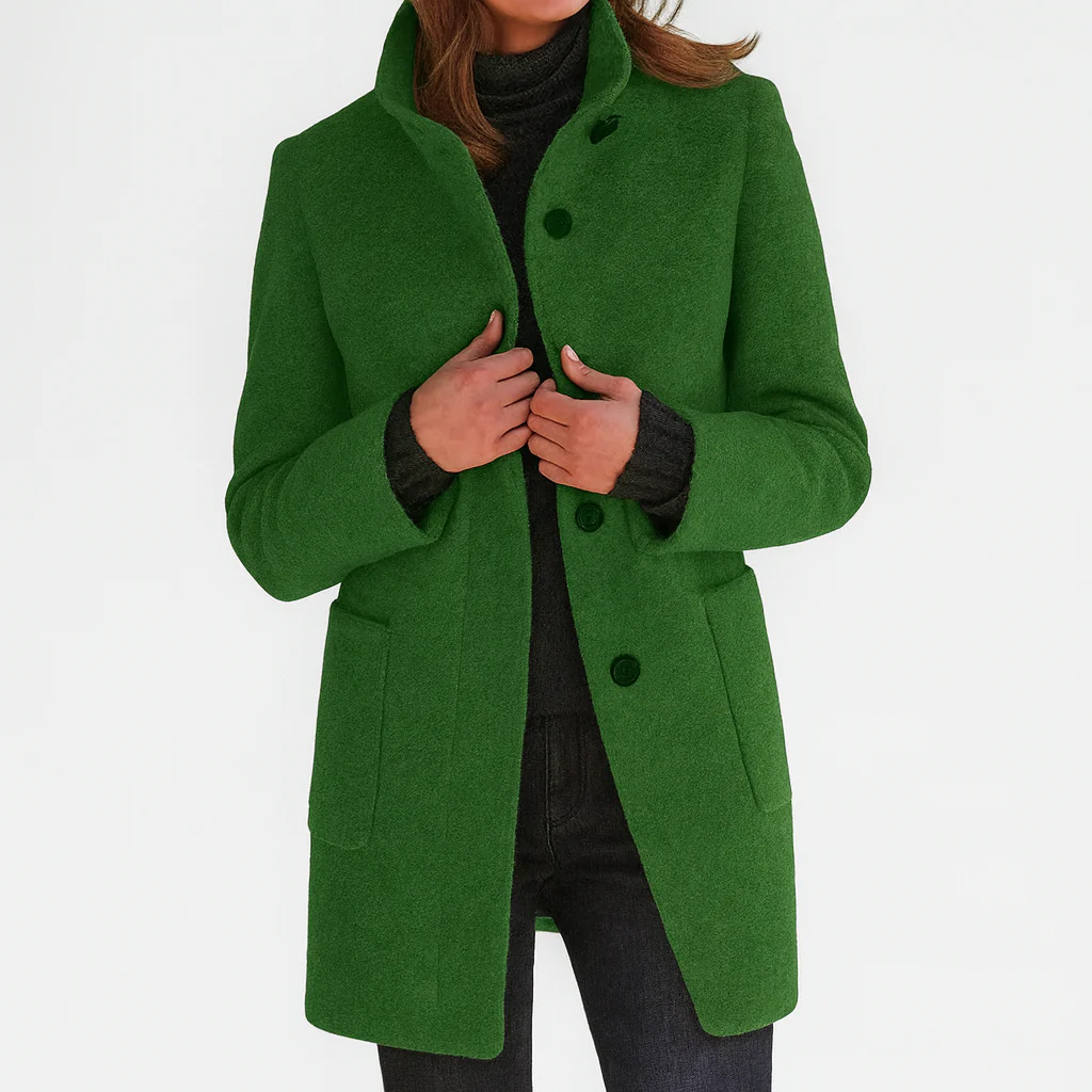 Eleonora | Cappotto in lana dal taglio midi