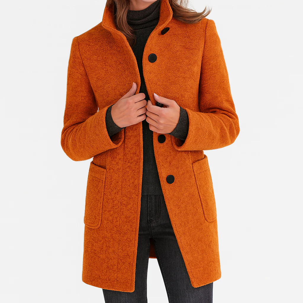 Eleonora | Cappotto in lana dal taglio midi