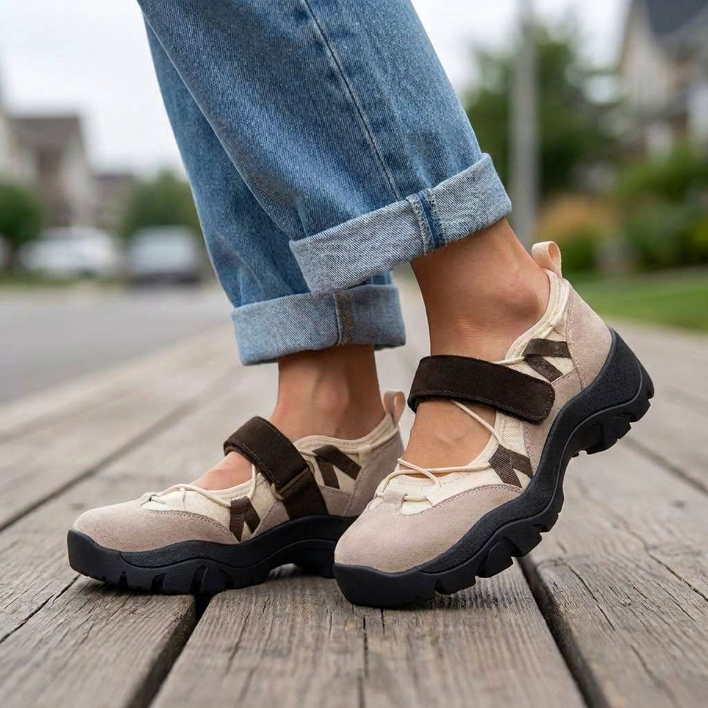 Velina | Mocassino Comfort con Velcro