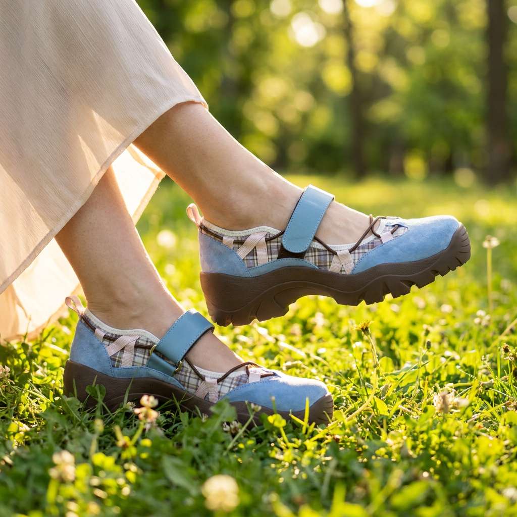 Velina | Mocassino Comfort con Velcro