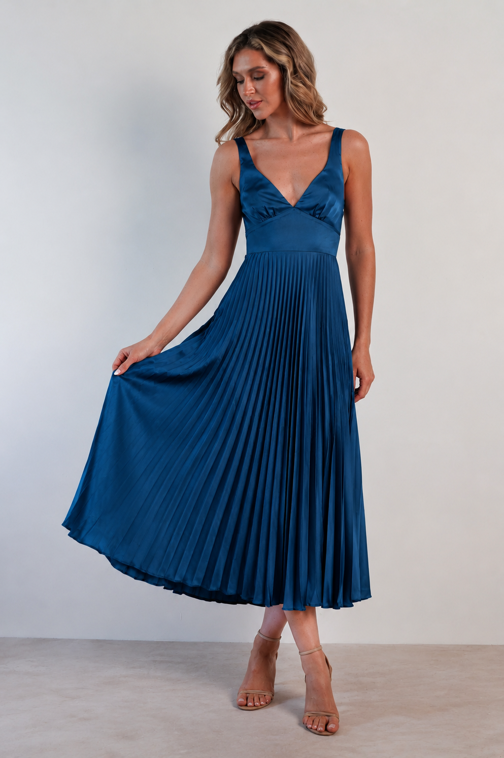 MALKA | Abito Maxy Elegante con Caduta Delicata