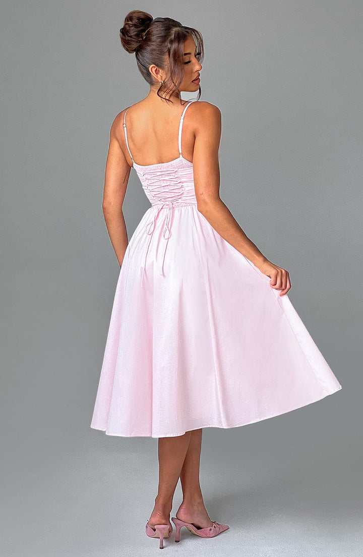 MAILEEN | Elegante Vestito Midi in Stile Corsetto