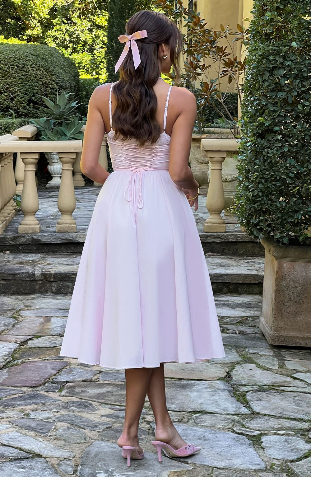 MAILEEN | Elegante Vestito Midi in Stile Corsetto