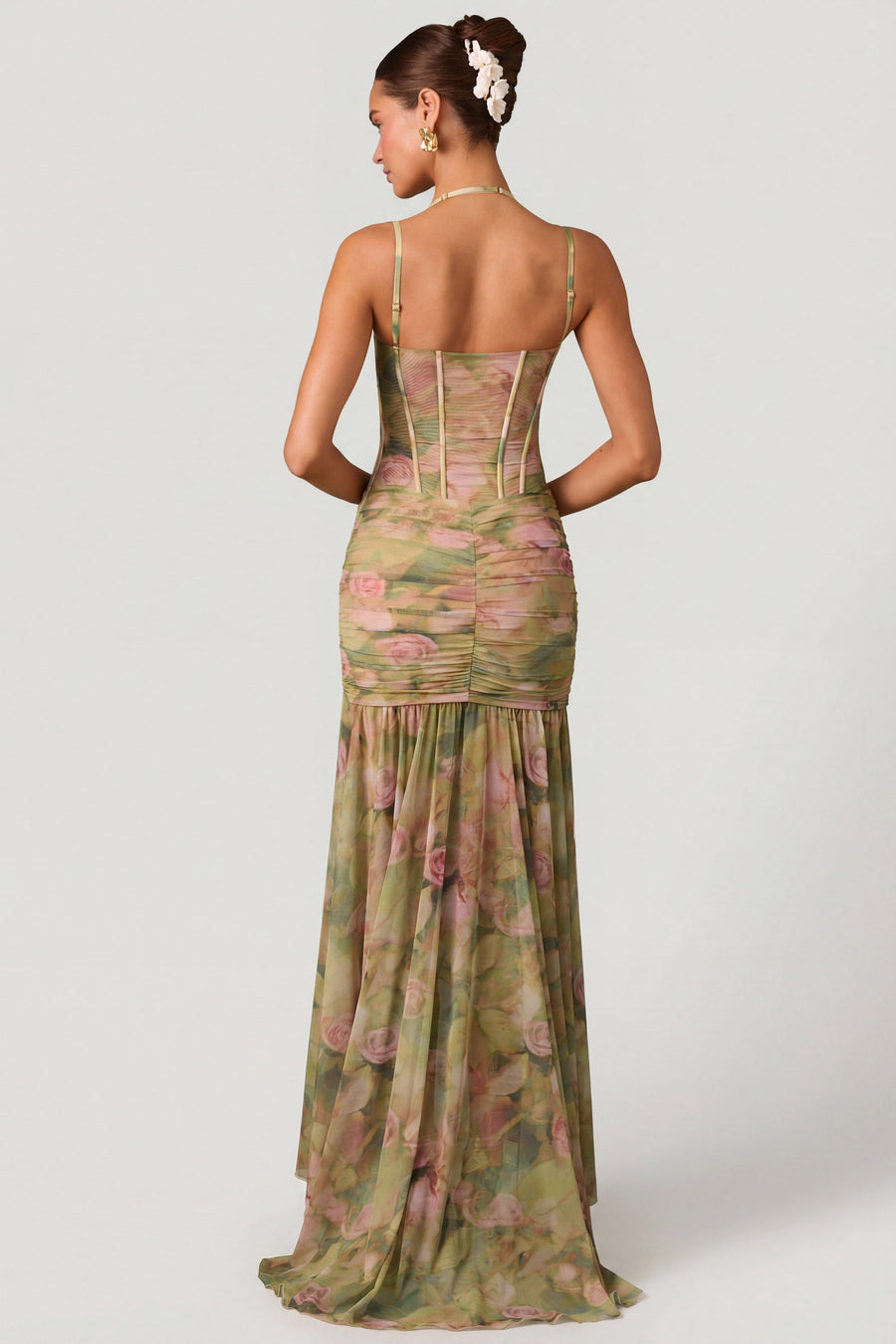 Vestito Valeria – Eleganza Asimmetrica Floreale
