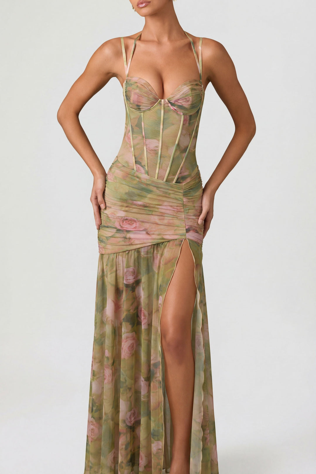 Vestito Valeria – Eleganza Asimmetrica Floreale