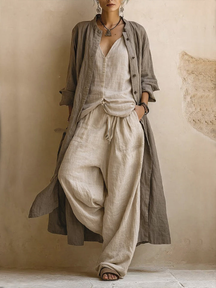Alessia | Completo Boho Naturale
