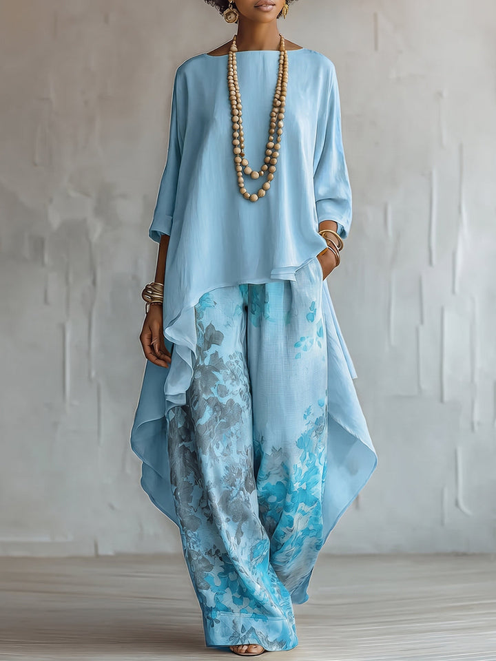 Aurora | Completo Boho Floreale Elegante