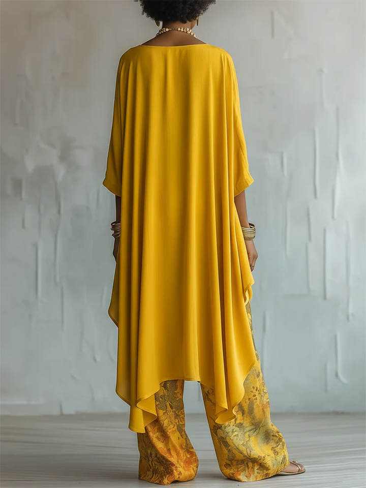 Aurora | Completo Boho Floreale Elegante