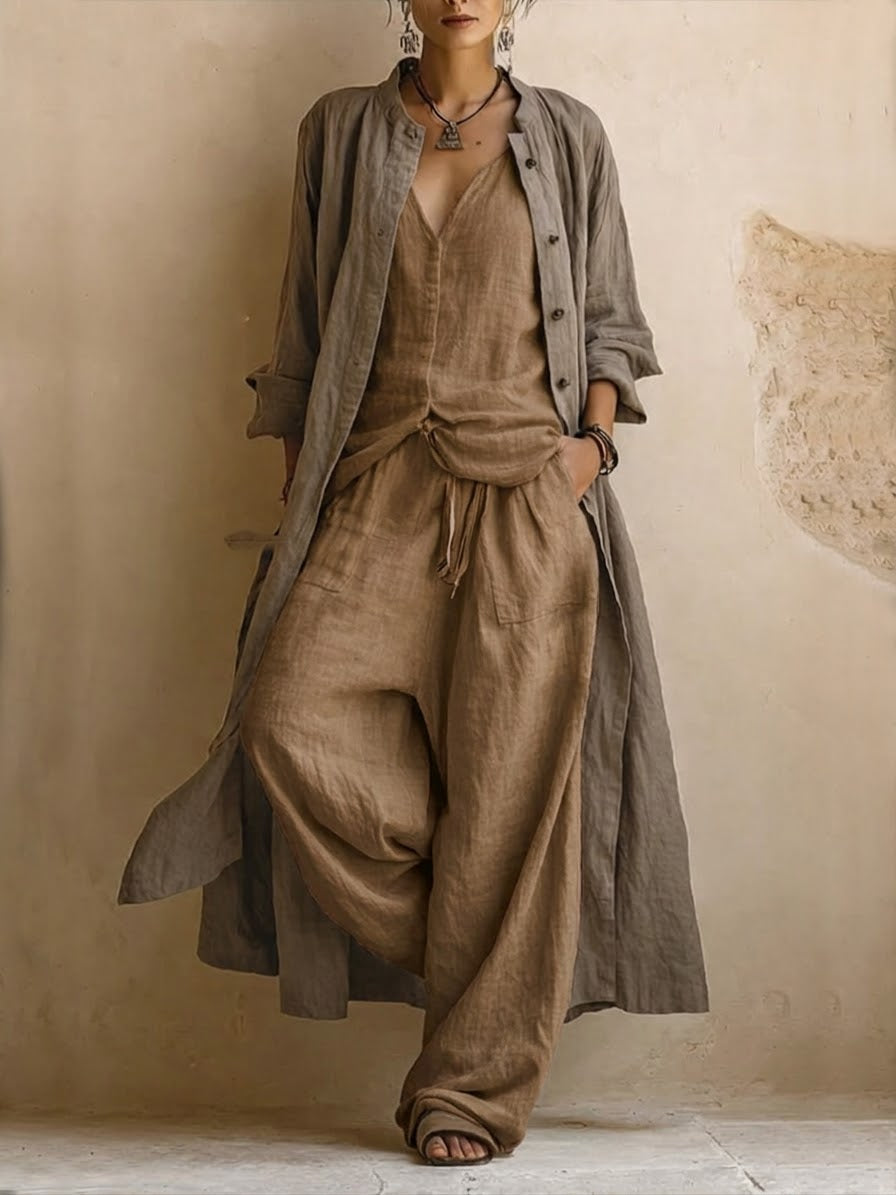 Alessia | Completo Boho Naturale