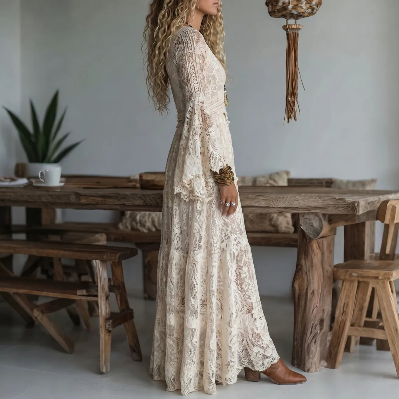 Lois - Vestito Maxi da Sirena Vintage