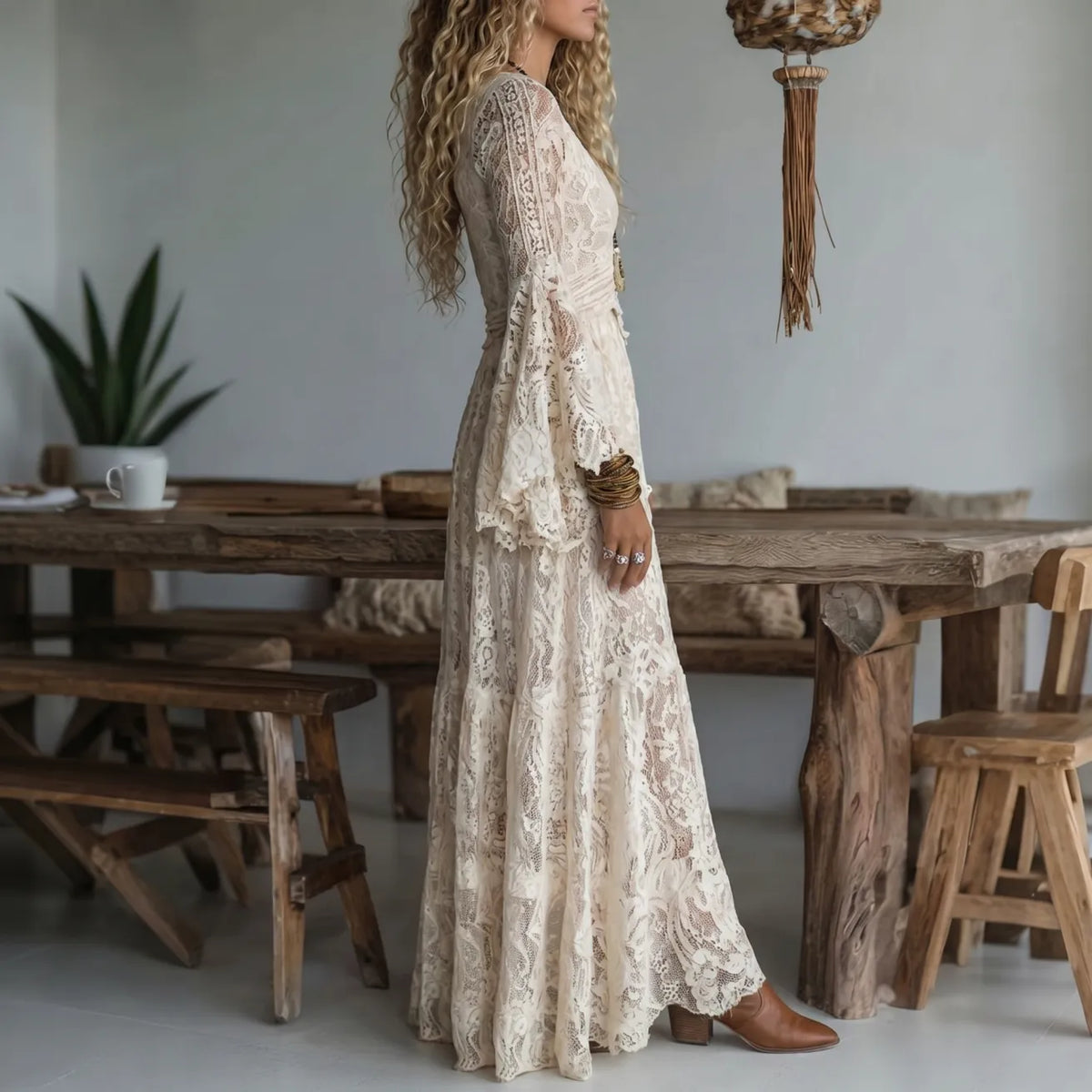Lois - Vestito Maxi da Sirena Vintage