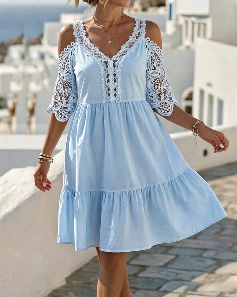 Chiara | Abito in Pizzo Elegante