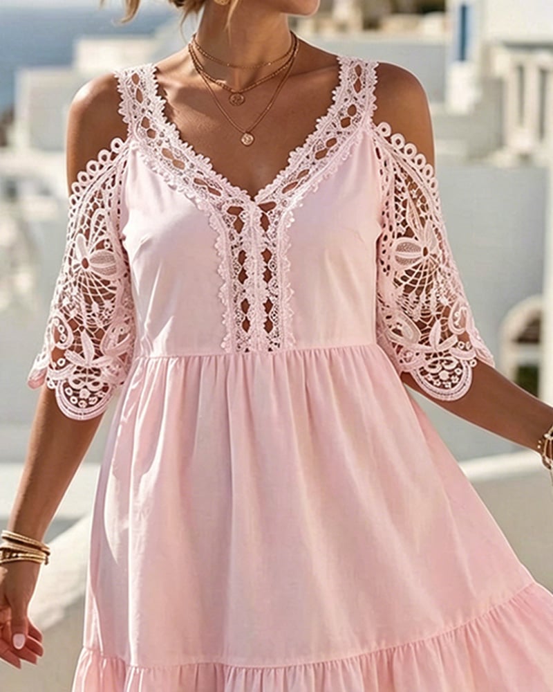 Chiara | Abito in Pizzo Elegante