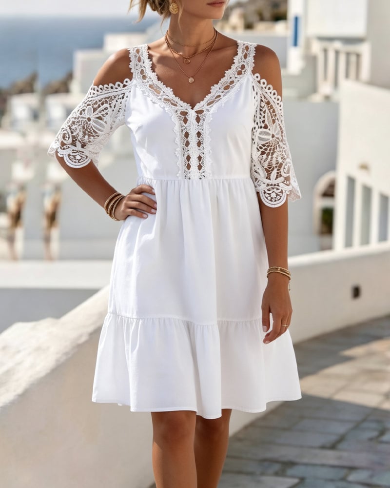 Chiara | Abito in Pizzo Elegante