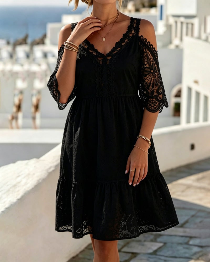 Chiara | Abito in Pizzo Elegante