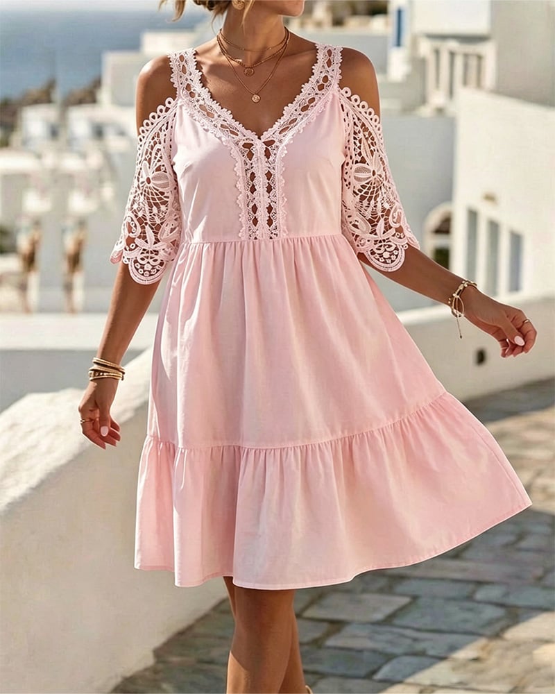 Chiara | Abito in Pizzo Elegante
