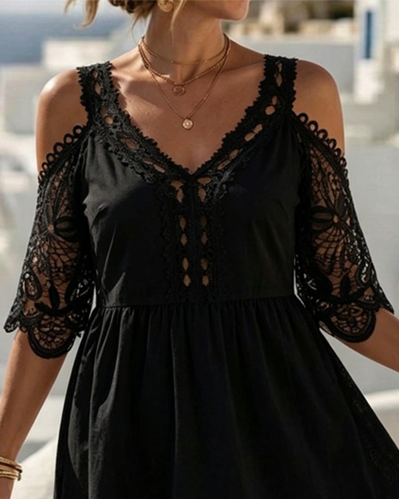 Chiara | Abito in Pizzo Elegante