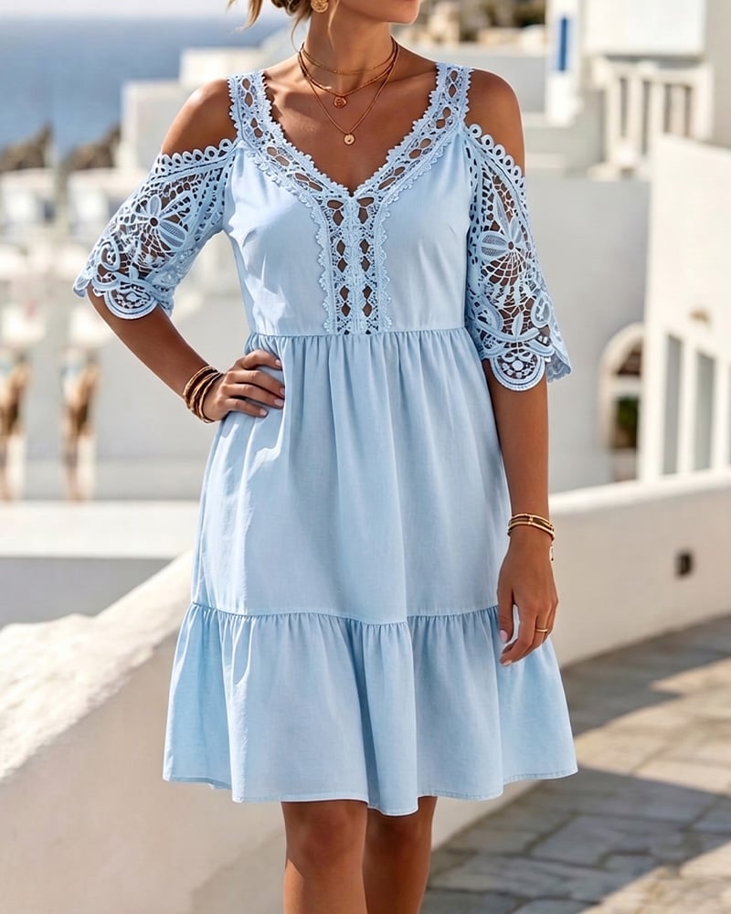 Chiara | Abito in Pizzo Elegante