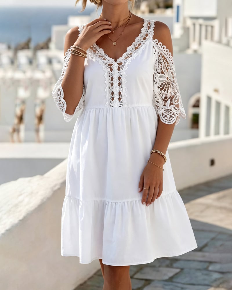 Chiara | Abito in Pizzo Elegante