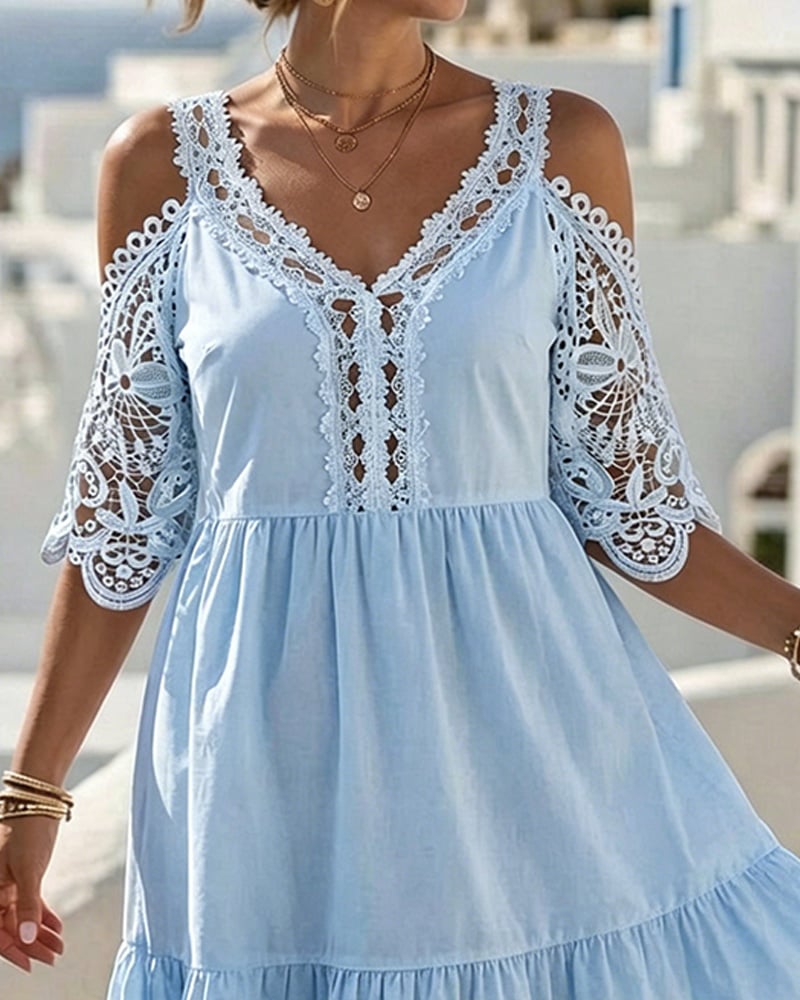 Chiara | Abito in Pizzo Elegante