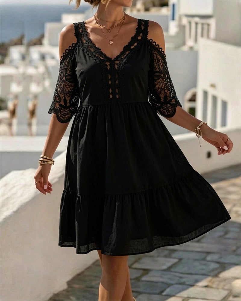 Chiara | Abito in Pizzo Elegante