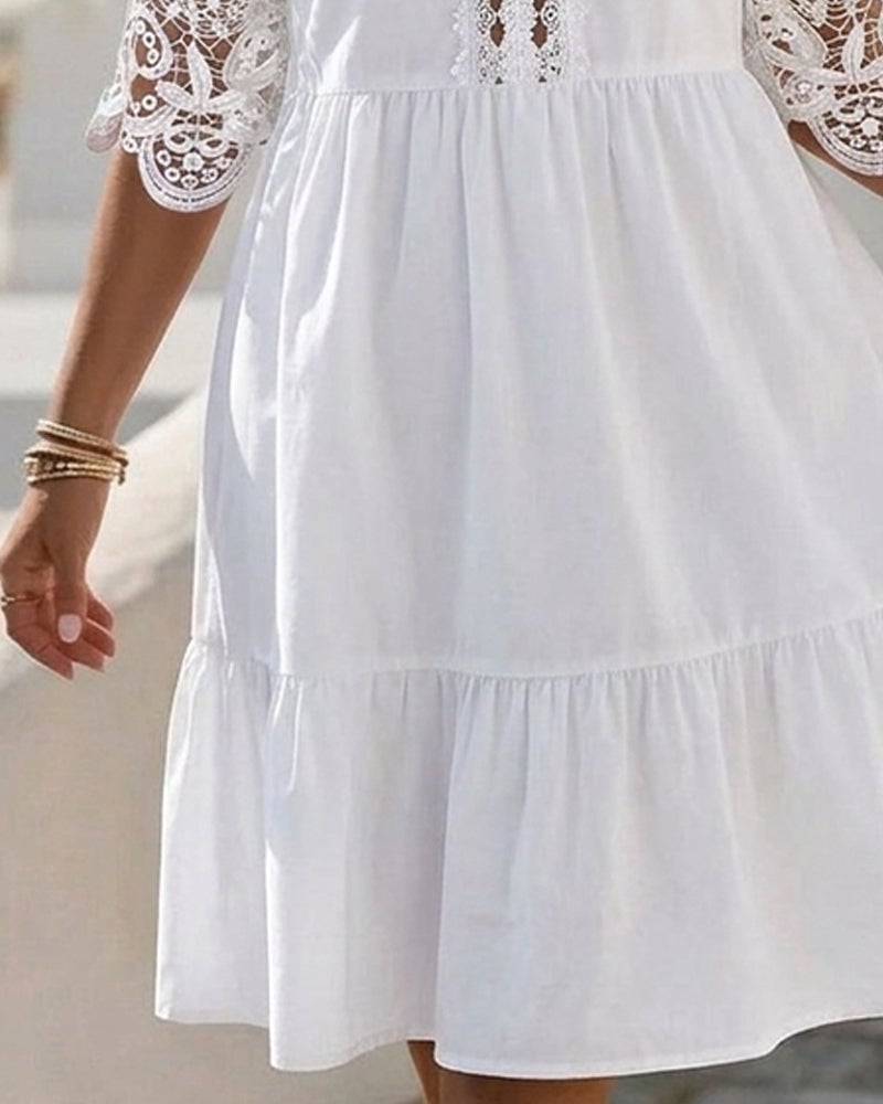 Chiara | Abito in Pizzo Elegante